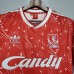 Liverpool 89/91 Home Red Soccer Jersey